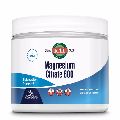  KAL Magnesium Citrate 600 Powder 225g 1