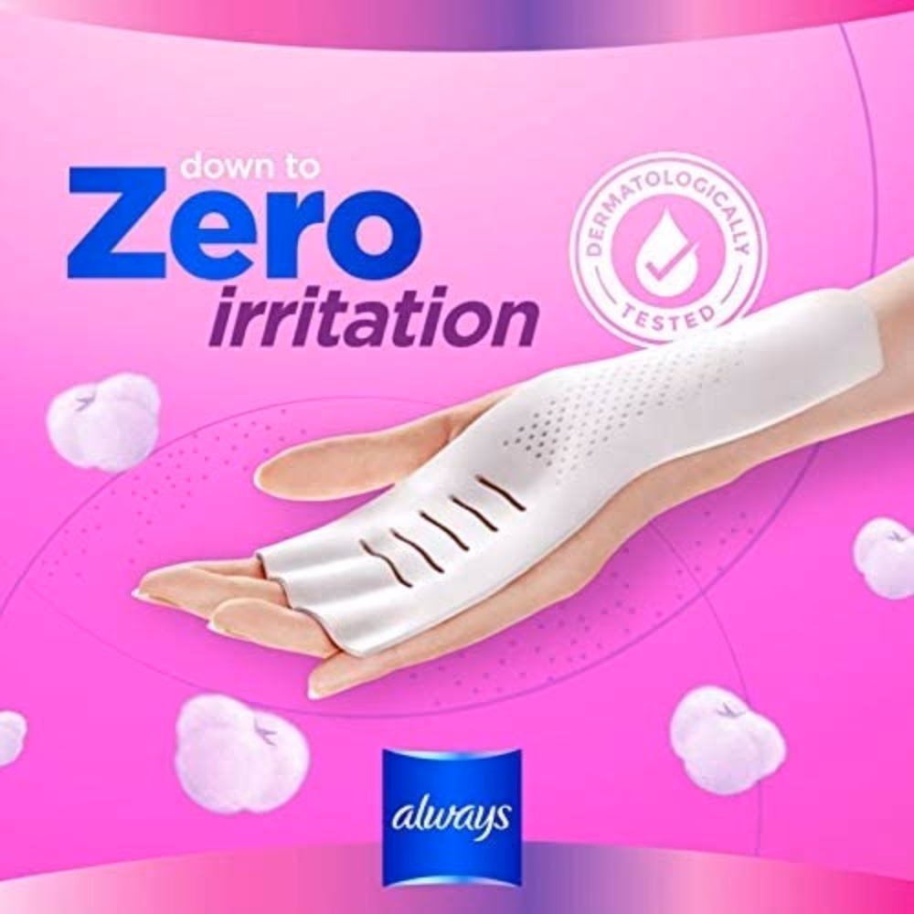 Always Diamond FlexFoam Large Sanitary Pads with Wings 13s 2