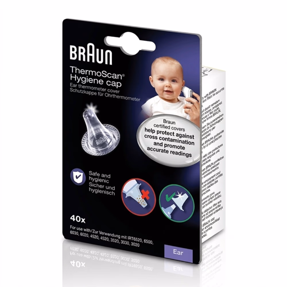 Braun Thermoscan Hygiene Cap LF40 (Box of 40)