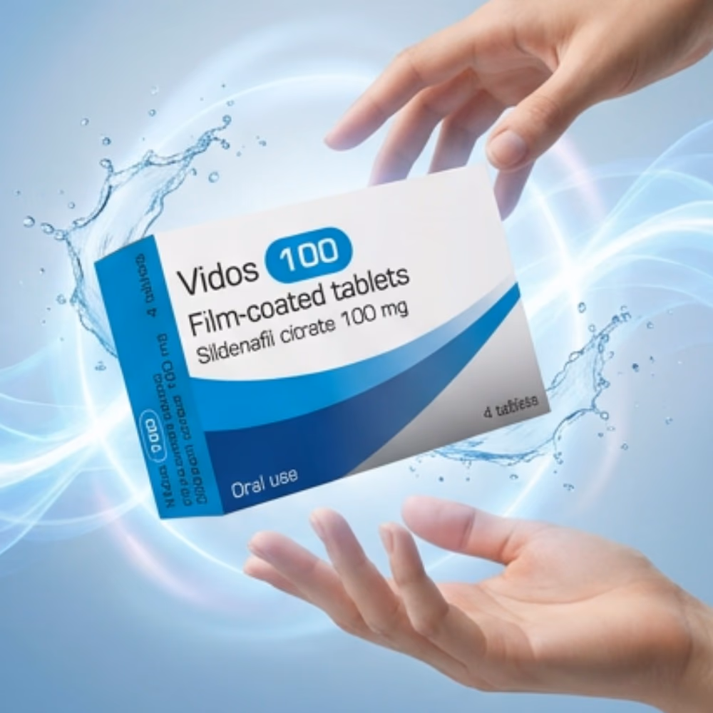Vidos 100mg (Sildenafil Citrate) - 4 Tablets 3