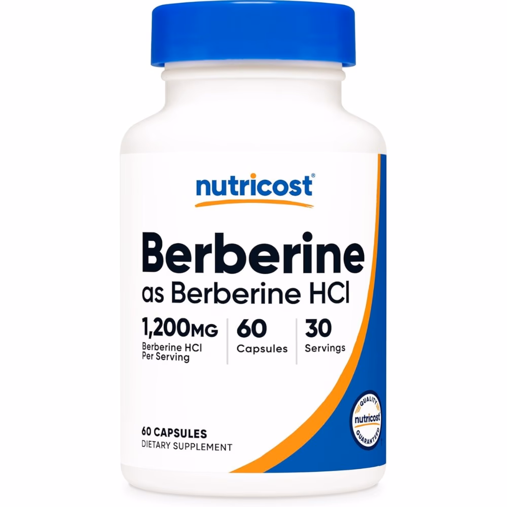 Nutricost Berberine 1200mg-60 Capsules