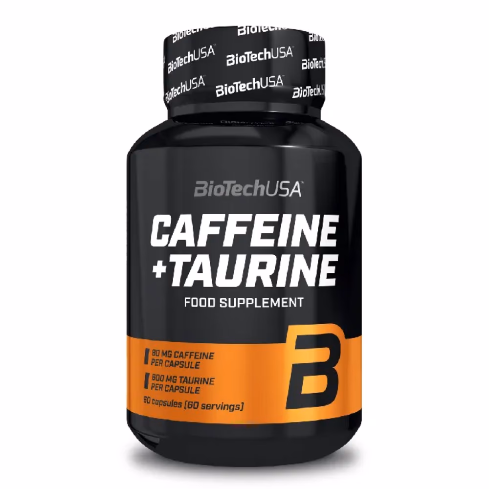 BioTechUSA Caffeine Plus Taurine - 60 Capsules 1