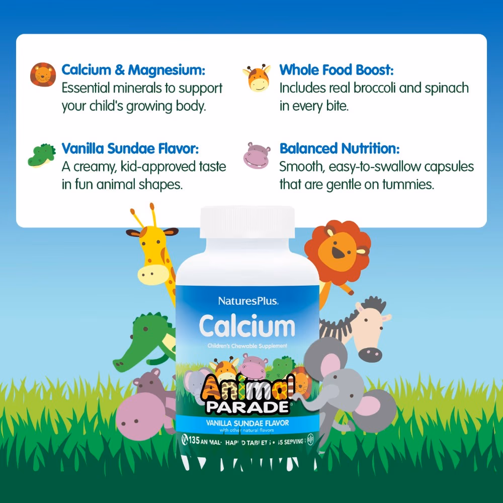Natures Plus  Animal Parade Calcium 90s 3