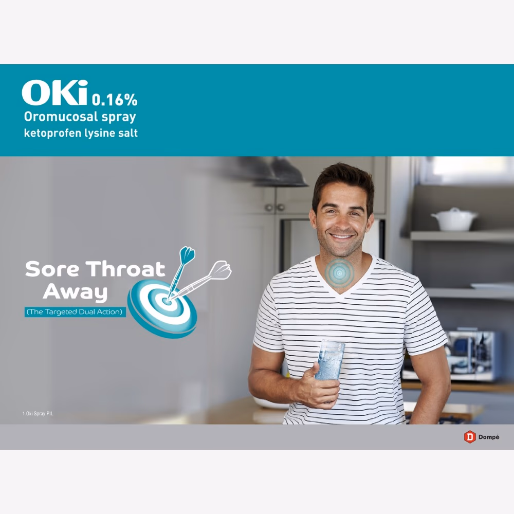 OKI Oromucosal Spray 0.16% 15ml 3