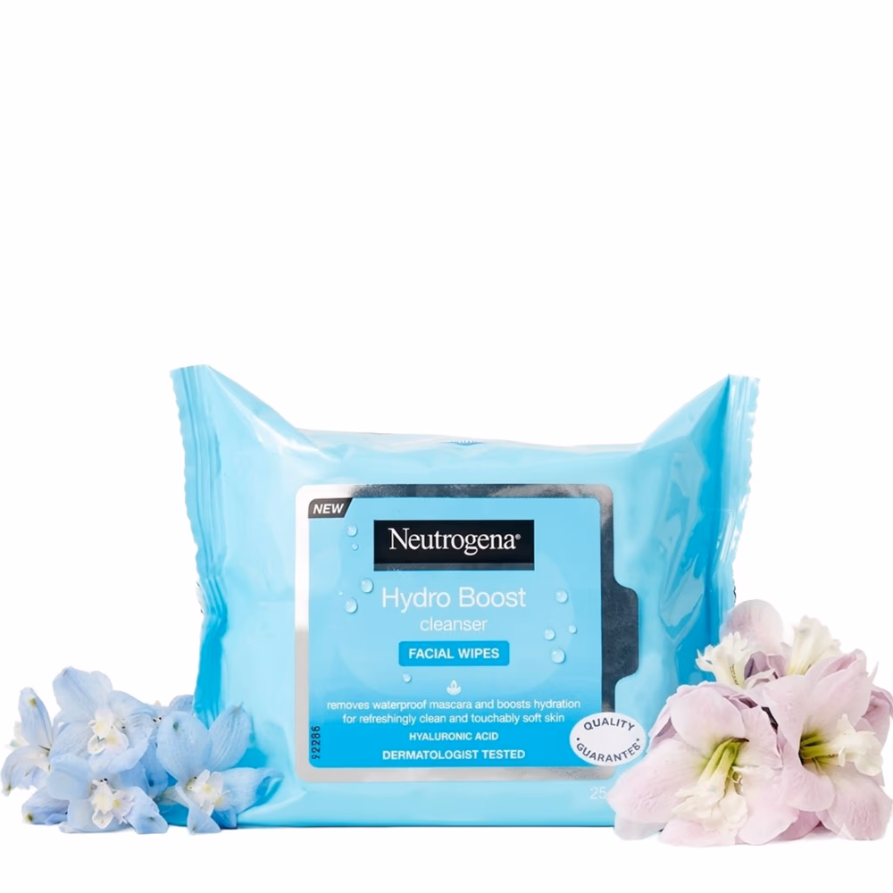 Neutrogena Hydro Boost Facial Wipes 25s