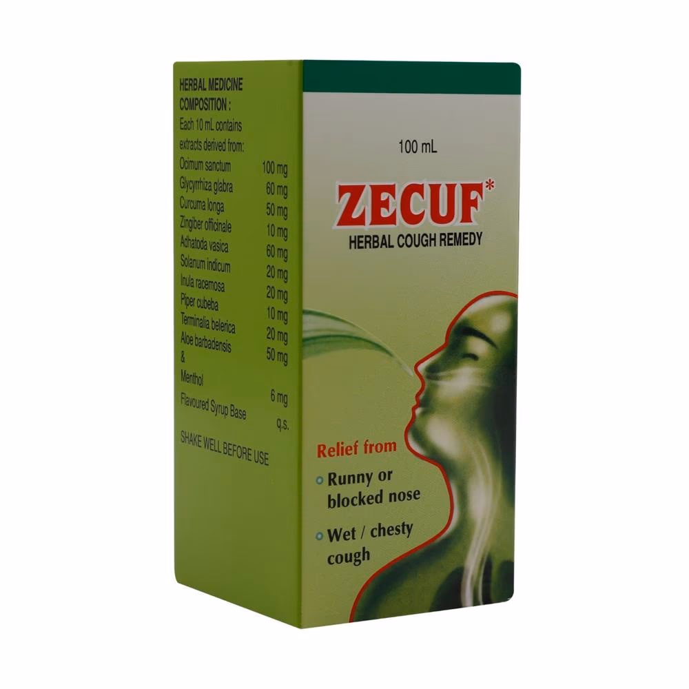 Zecuf Syrup Sugar Free 100ml 2