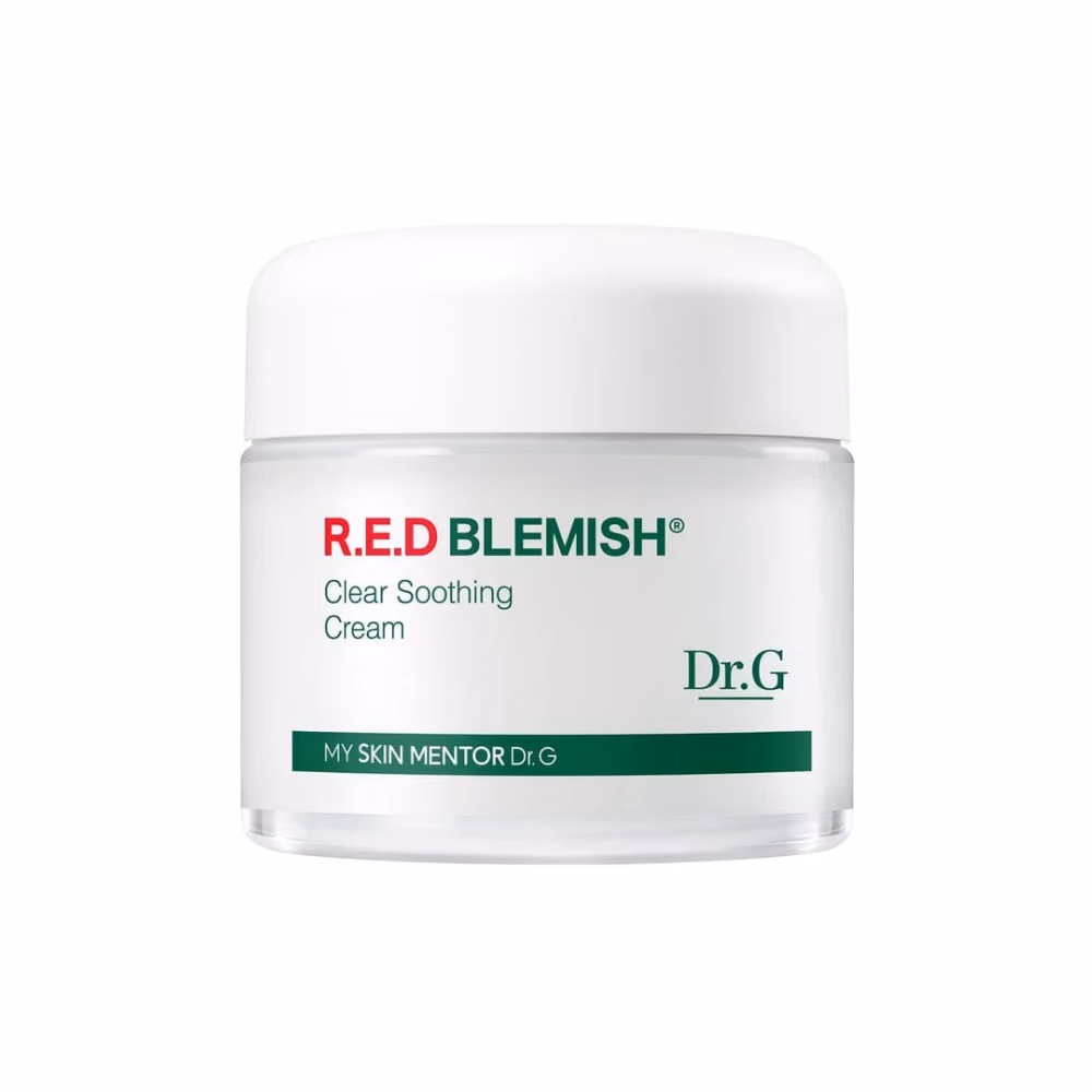 Dr.G R.E.D Blemish Clear Soothing Cream 70ml – 10-Cica Complex | 100 Hours Hydration for Sensitive & Acne-Prone Skin 1