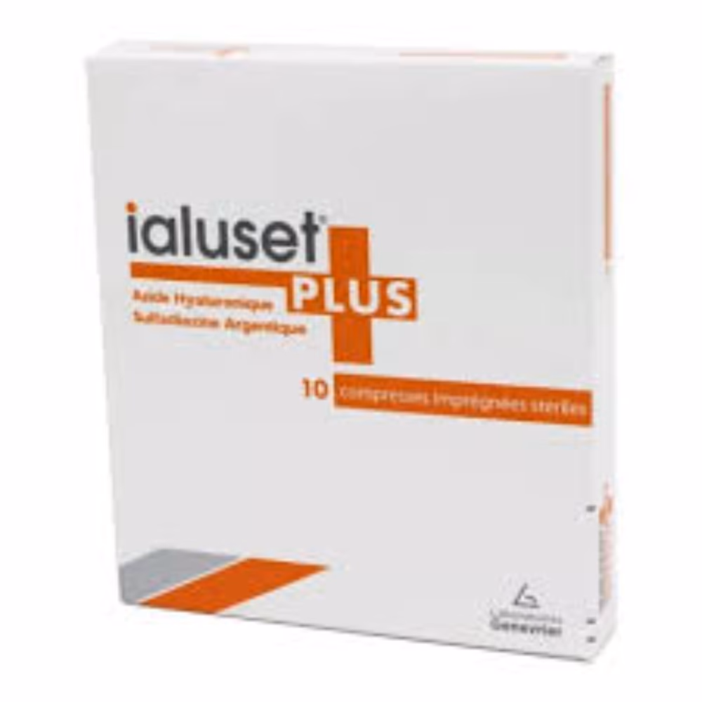 Ialuset Plus Sterile Gauze Pad 10s 2