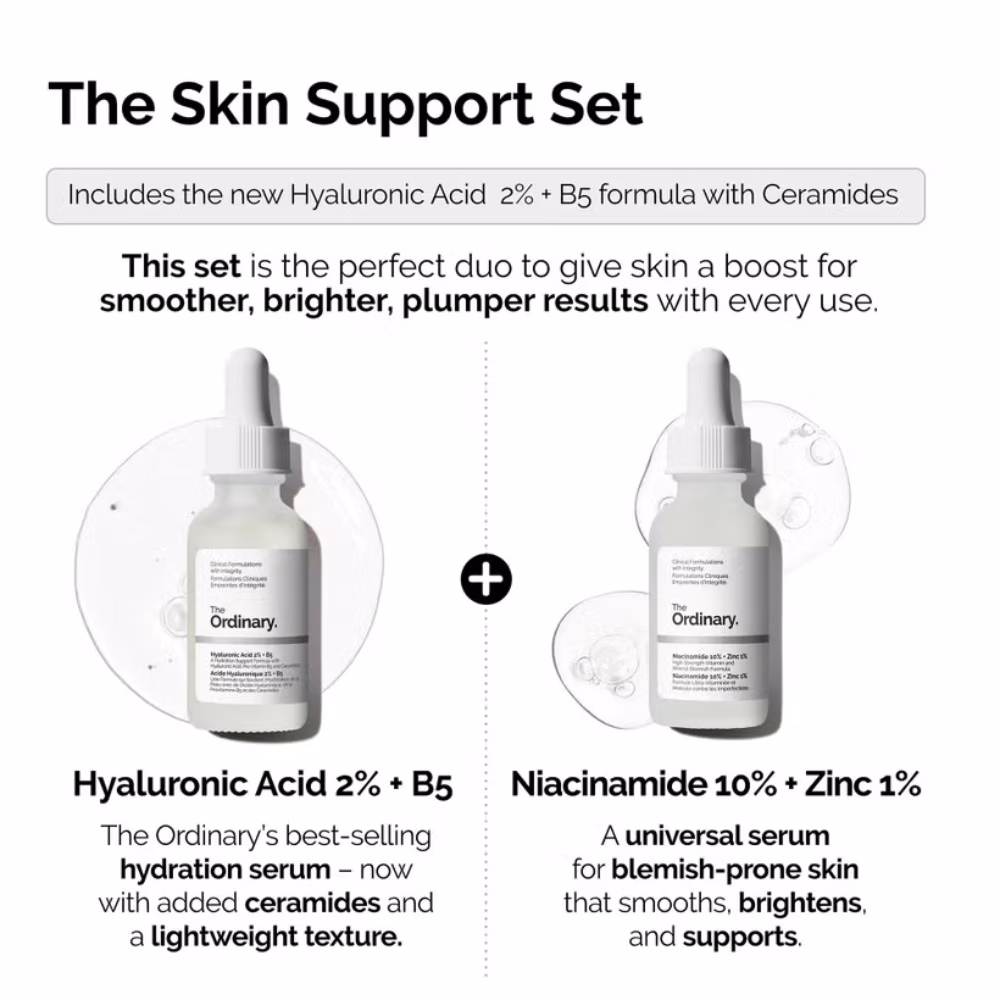 The Ordinary The Skin Support Set 2 X 30ML 2