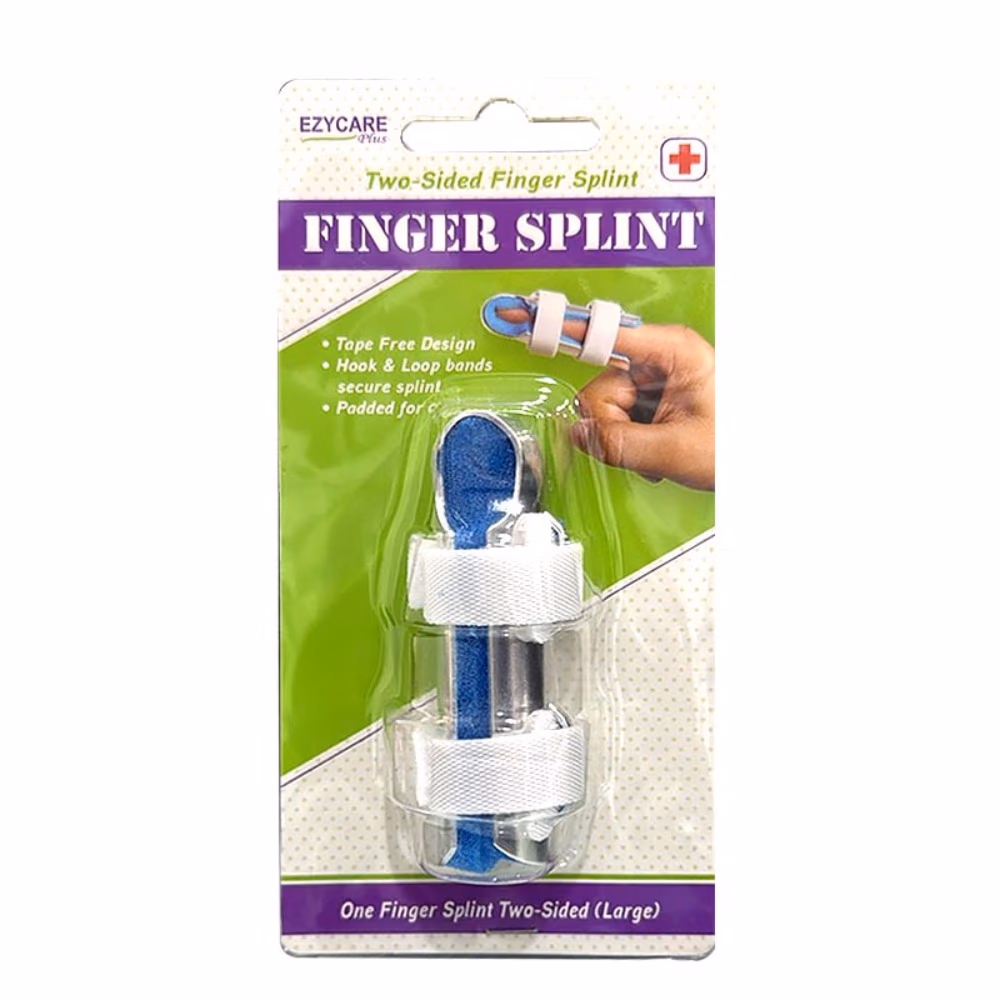 Ezycare Two-Sided Finger Splint – Large