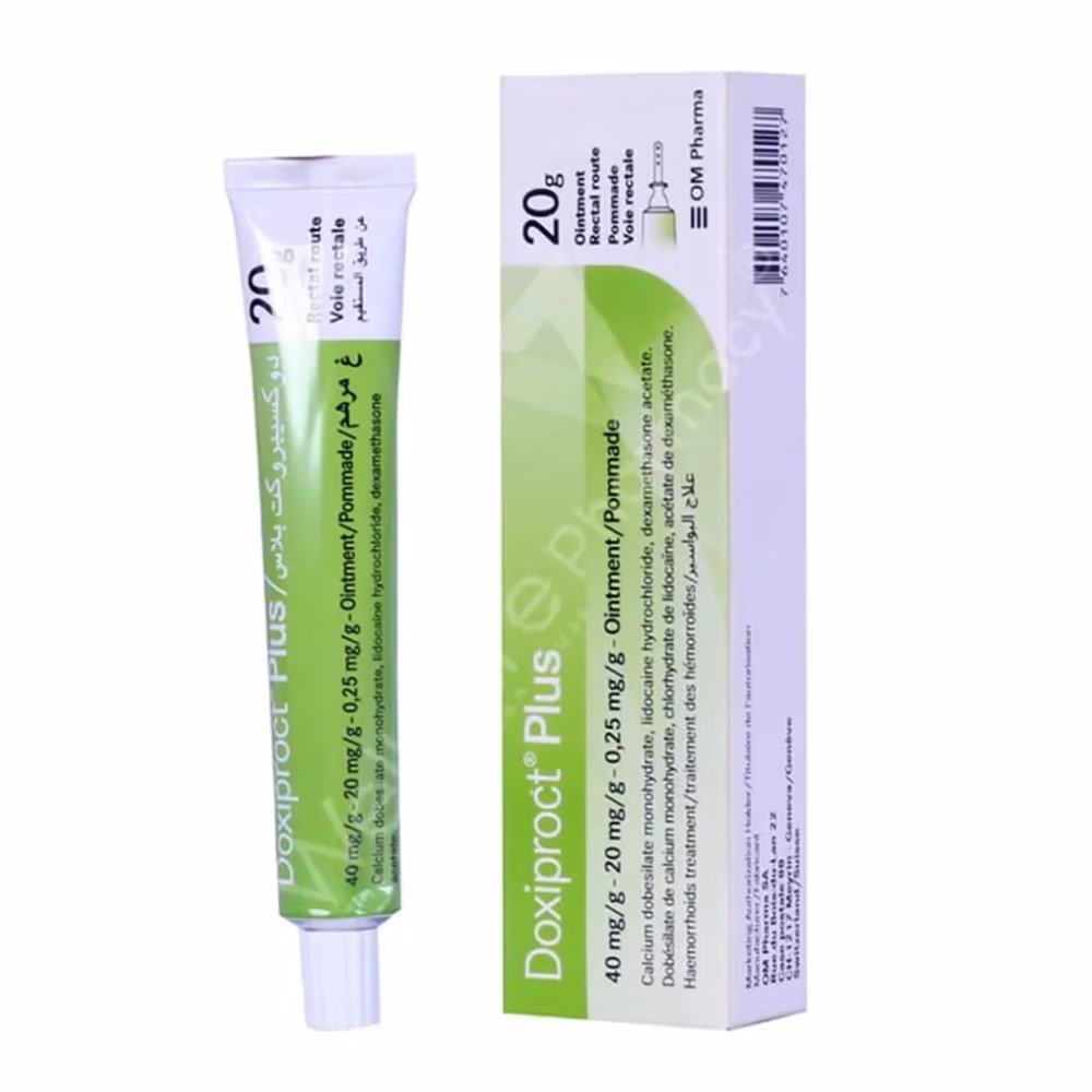 Doxiproct Plus Rectal Ointment 20g 2