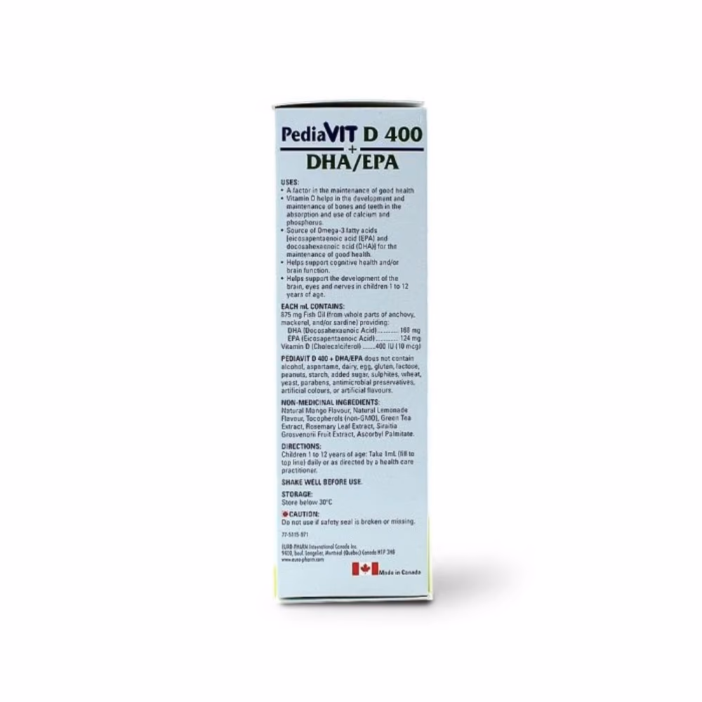 PediaVit D400+DHA/EPA Oral Drops 30ml 2