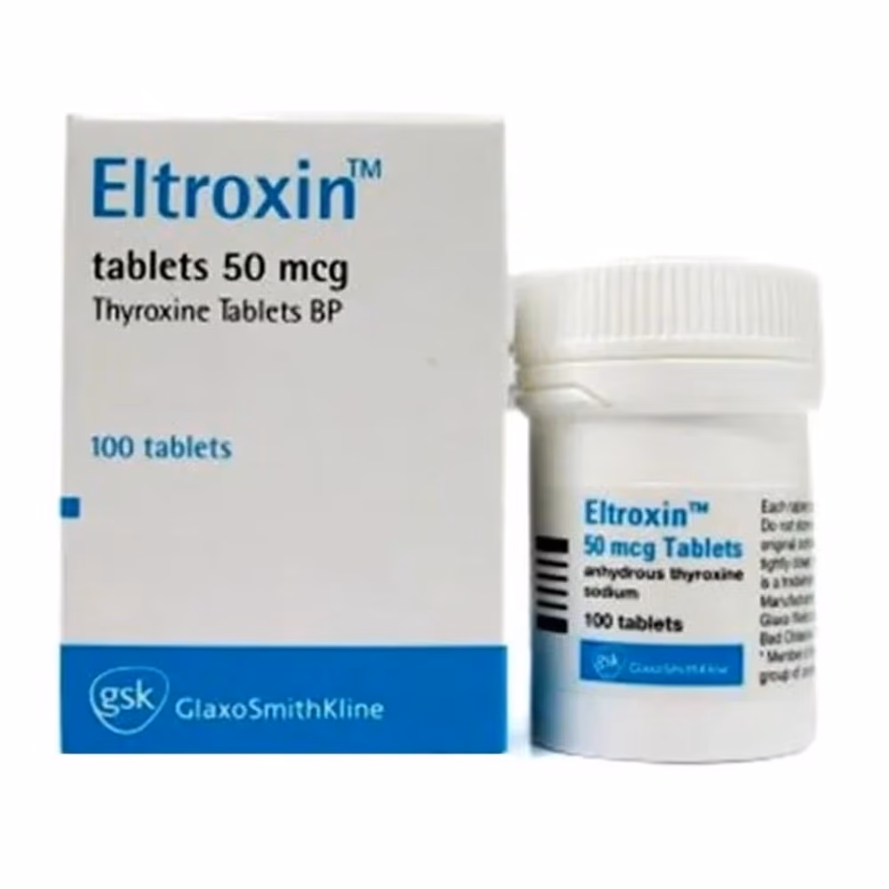 ELTROXIN 50mcg Tablets 100s 2