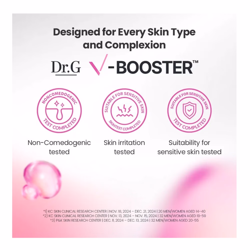 Dr.G 8X Retinol Pink Peptide Booster Serum 30ml – Firming | 8-Layer Liposomal Retinol with Pink Peptide Complex & V-Booster | All Skin Types 5