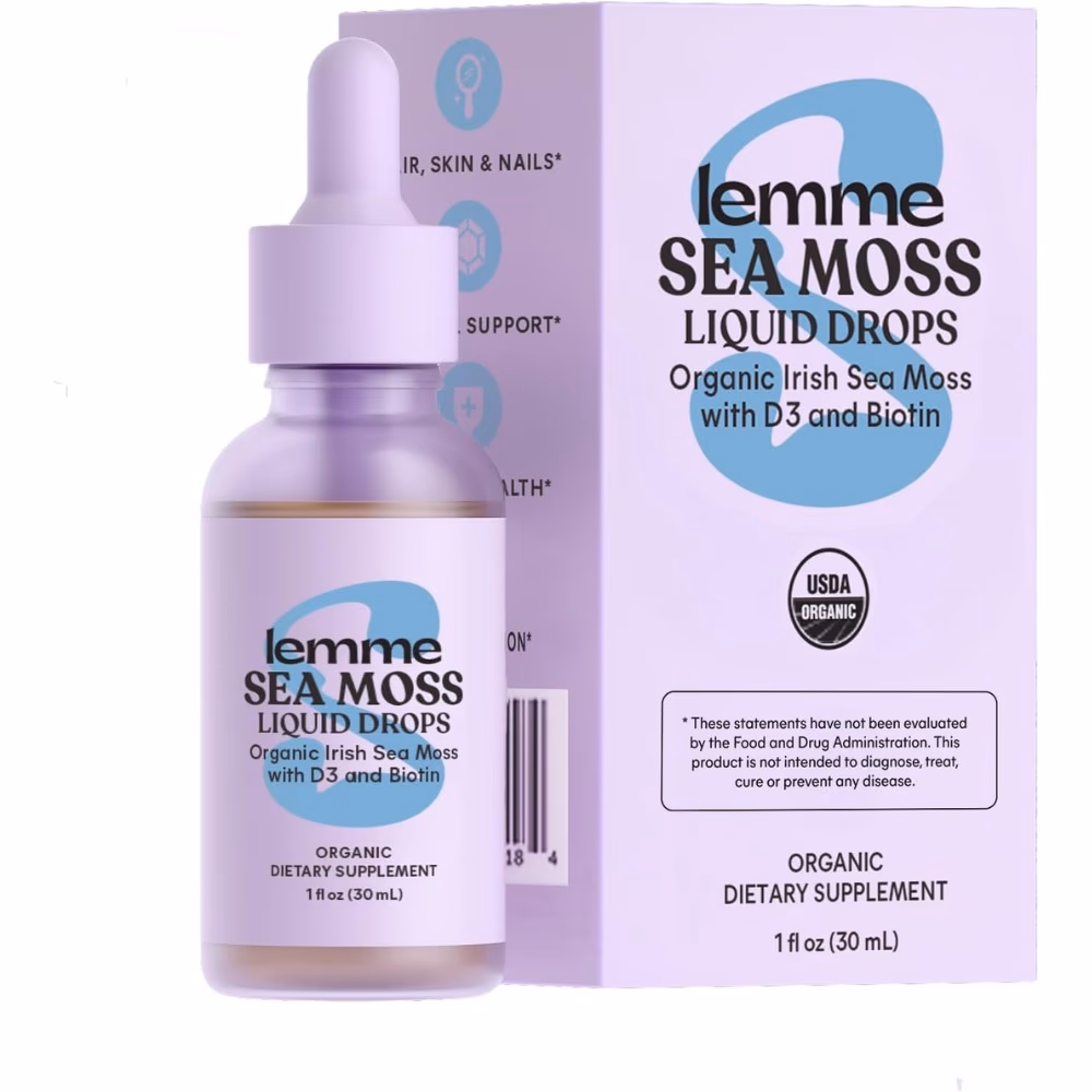 Lemme Sea Moss Liquid Drops- 30ml