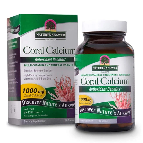 Natures Answer Coral Calcium 1000mg-90 Capsules 1