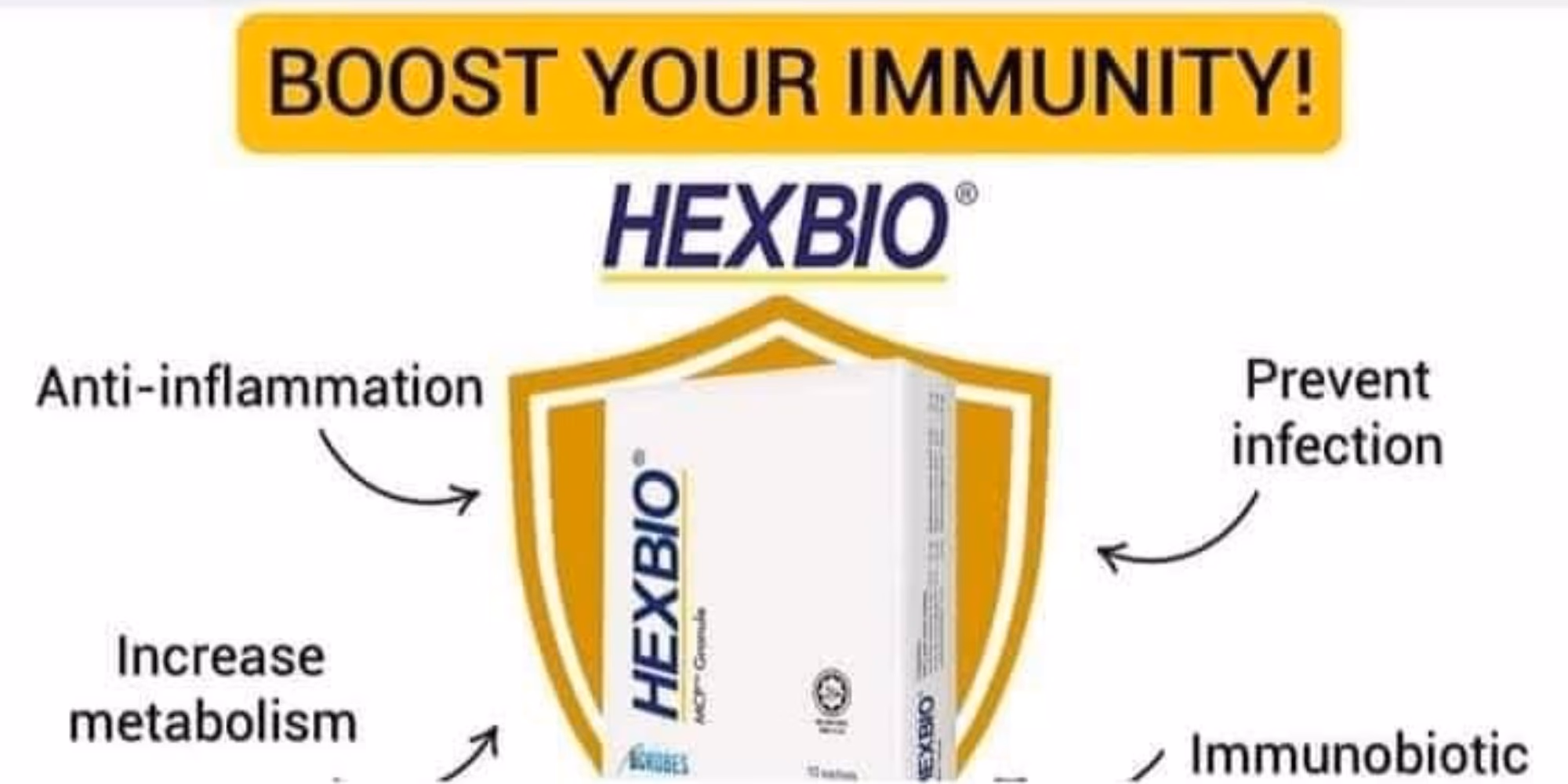 Hexbio Granules Sachets 10's 5