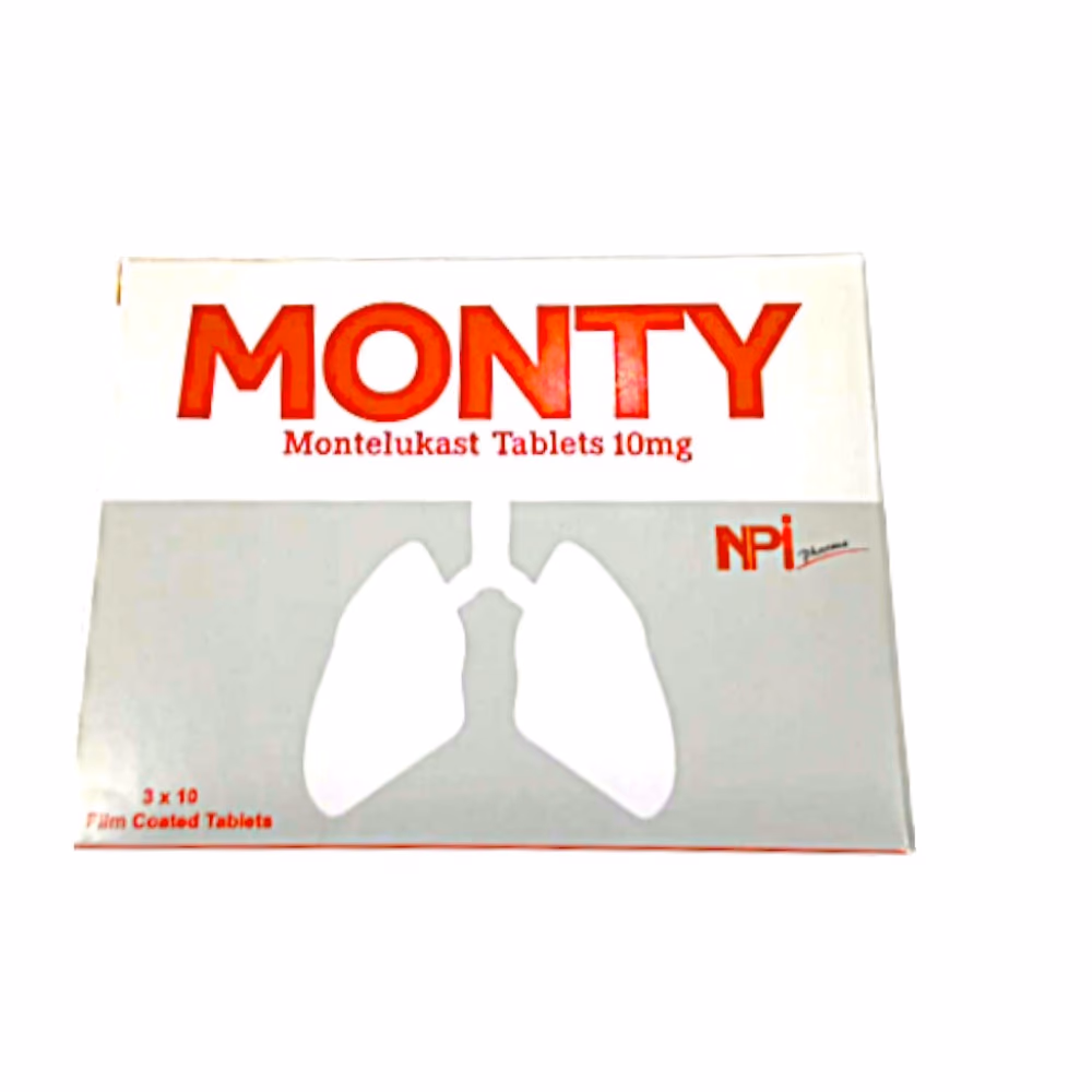 Monty 10mg Tablets 30s 1