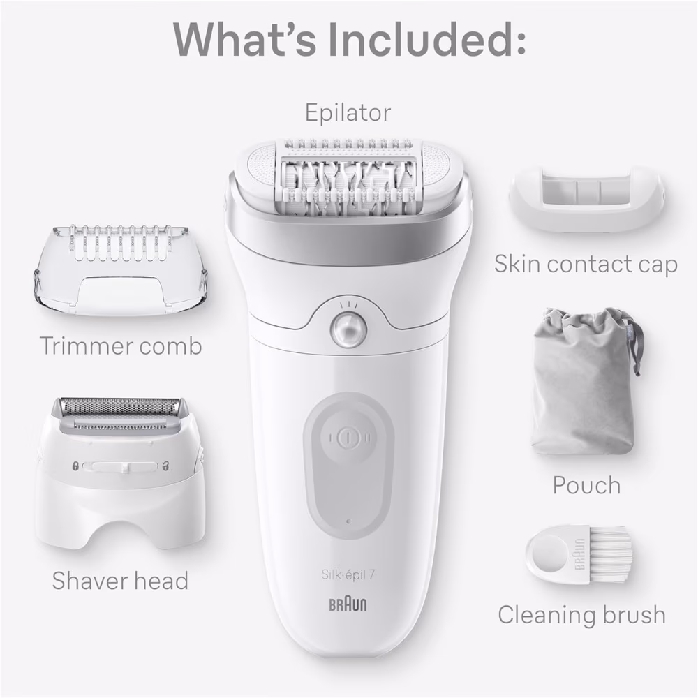 Braun Silk Epil Legs Silver SE7041 2