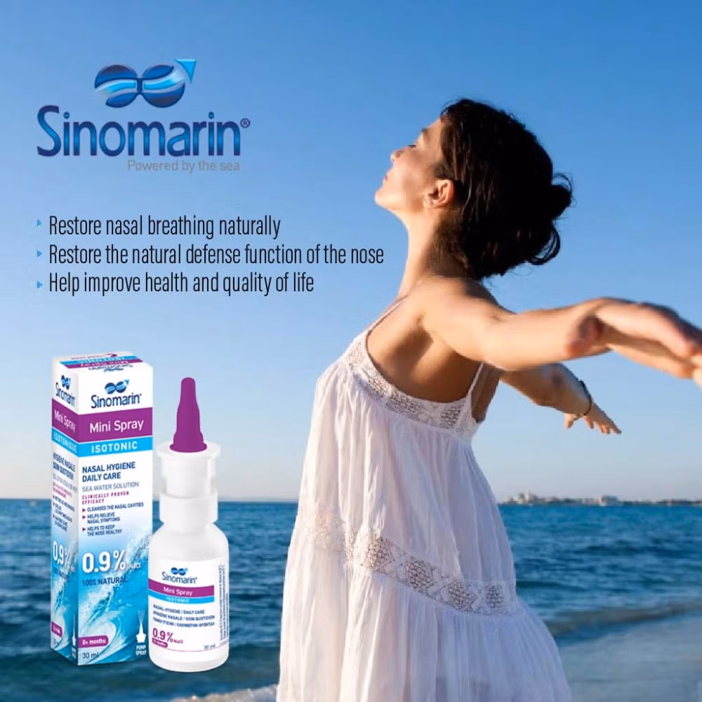 Sinomarin Mini Isotonic Spray 0.9% 30ml 3