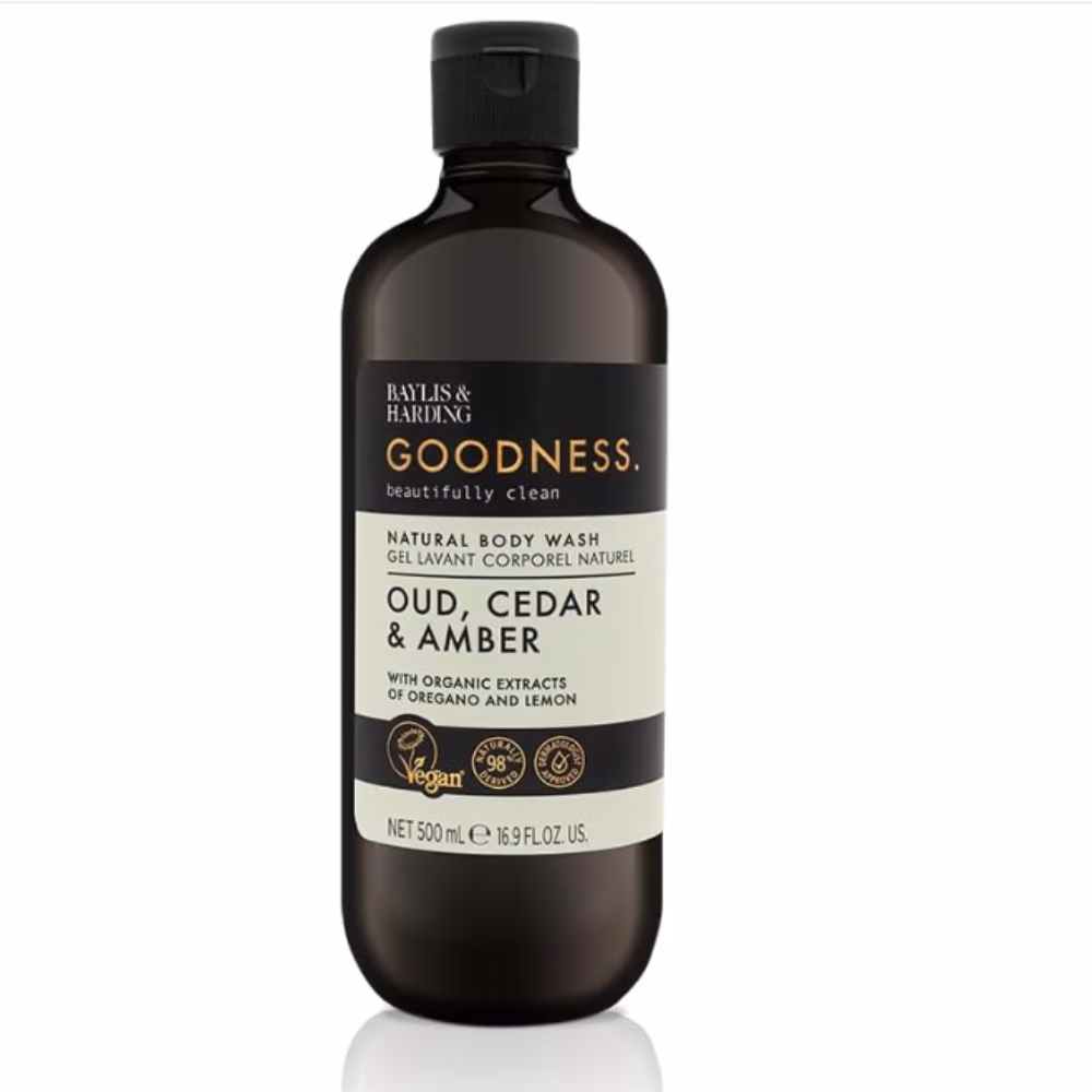 Baylis & Harding Goodness Oud Body Wash 500ml 1