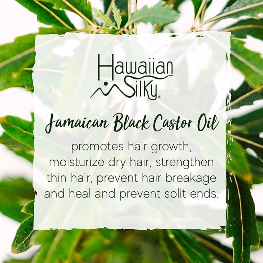 Hawaiian Silky Jamaican Black Castor Oil Shampoo 354ml  3