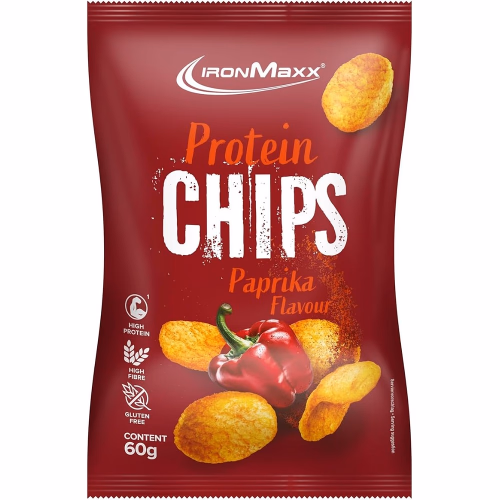 IronMaxx Protein Chips Paprika 60g 1