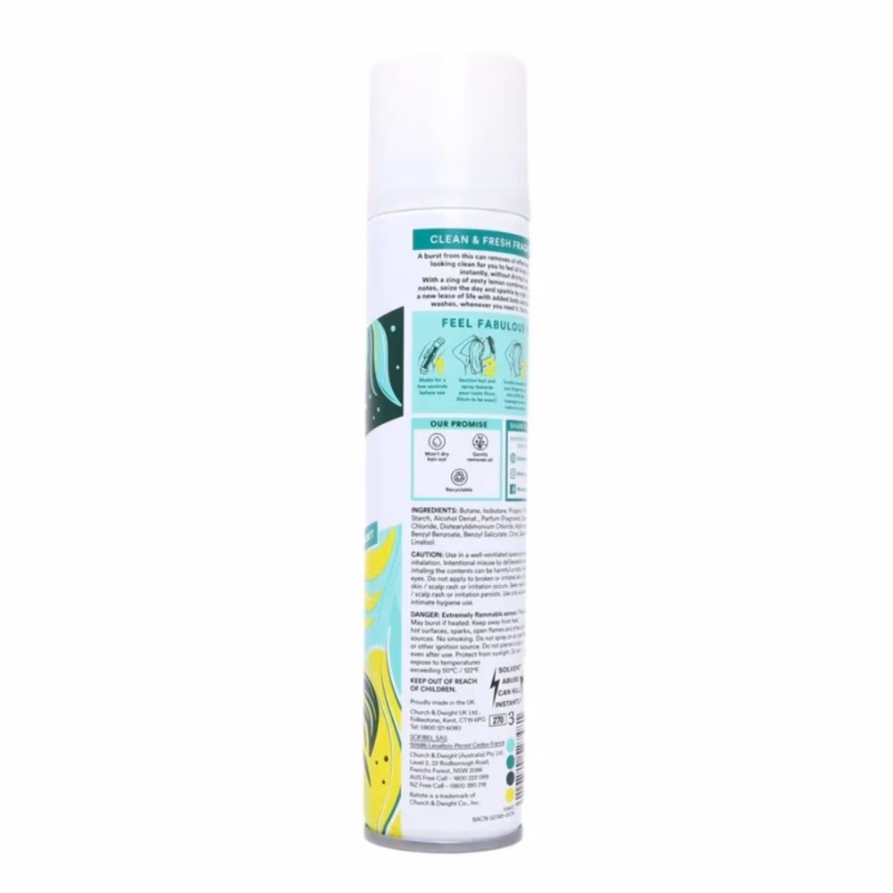 Batiste Dry Shampoo Classic Fresh Original 400ml 5