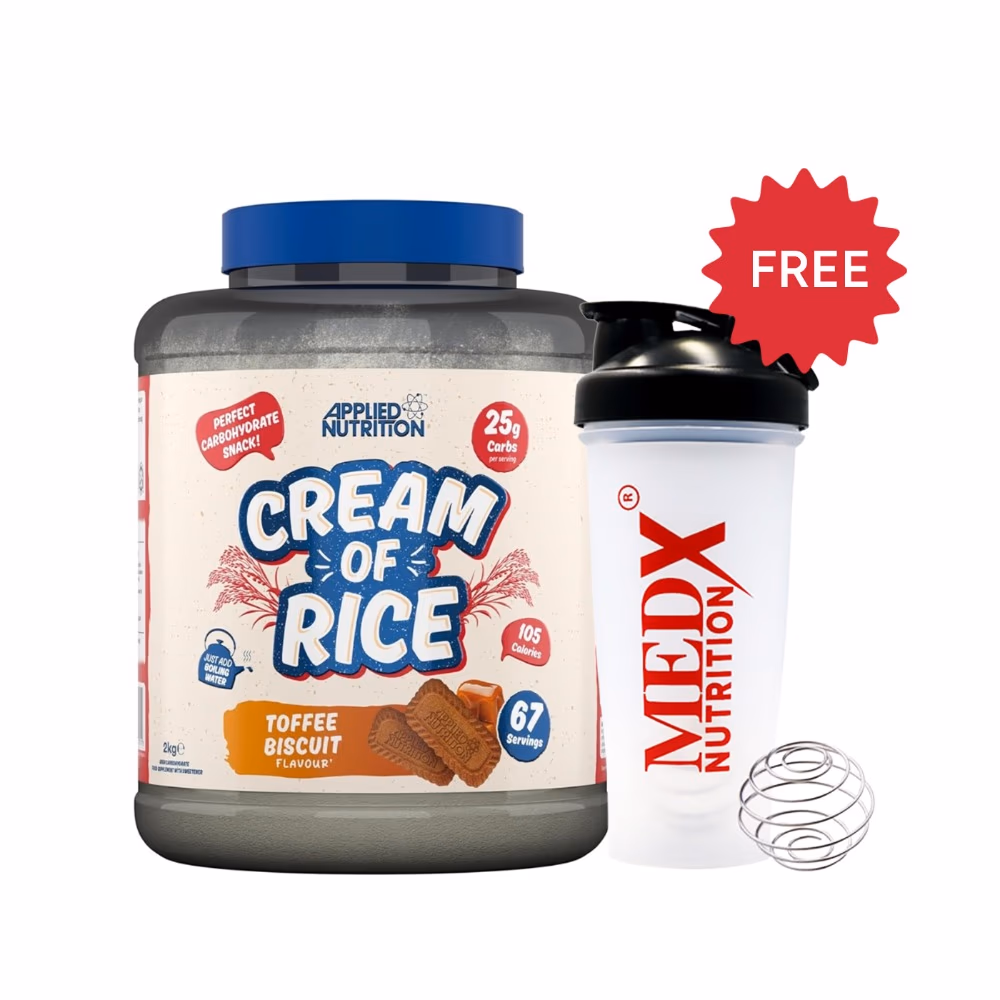 Applied Nutrition Cream of Rice Toffee Biscuit 2kg 1
