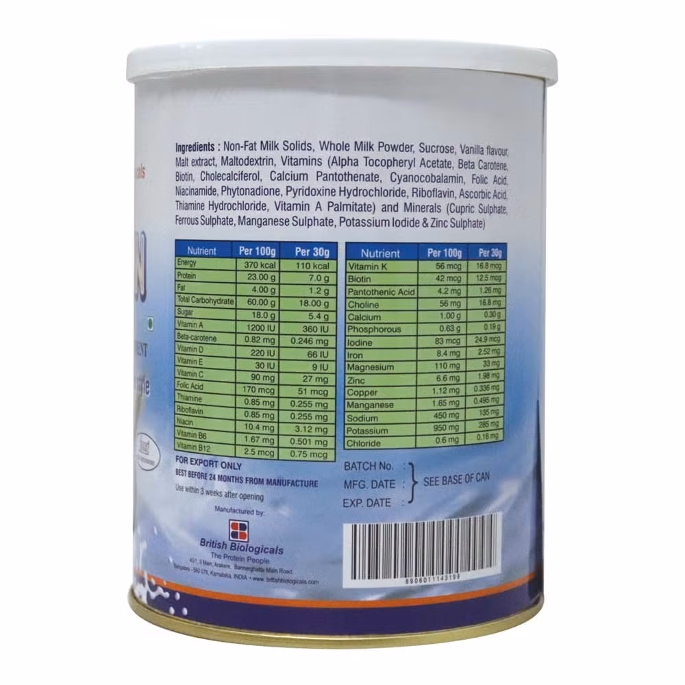 B Protin Vanilla 400g 2