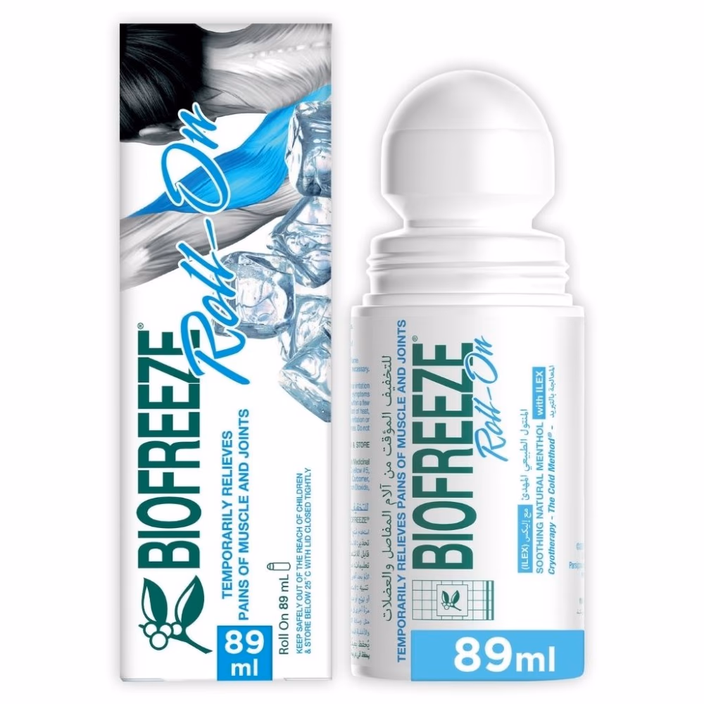 Biofreeze Pain Relieving Roll-On (89ml) 1