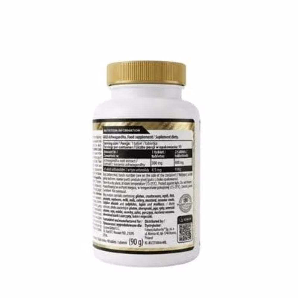 Kevin Levrone Gold Ashwagandha Tablets 90s 2