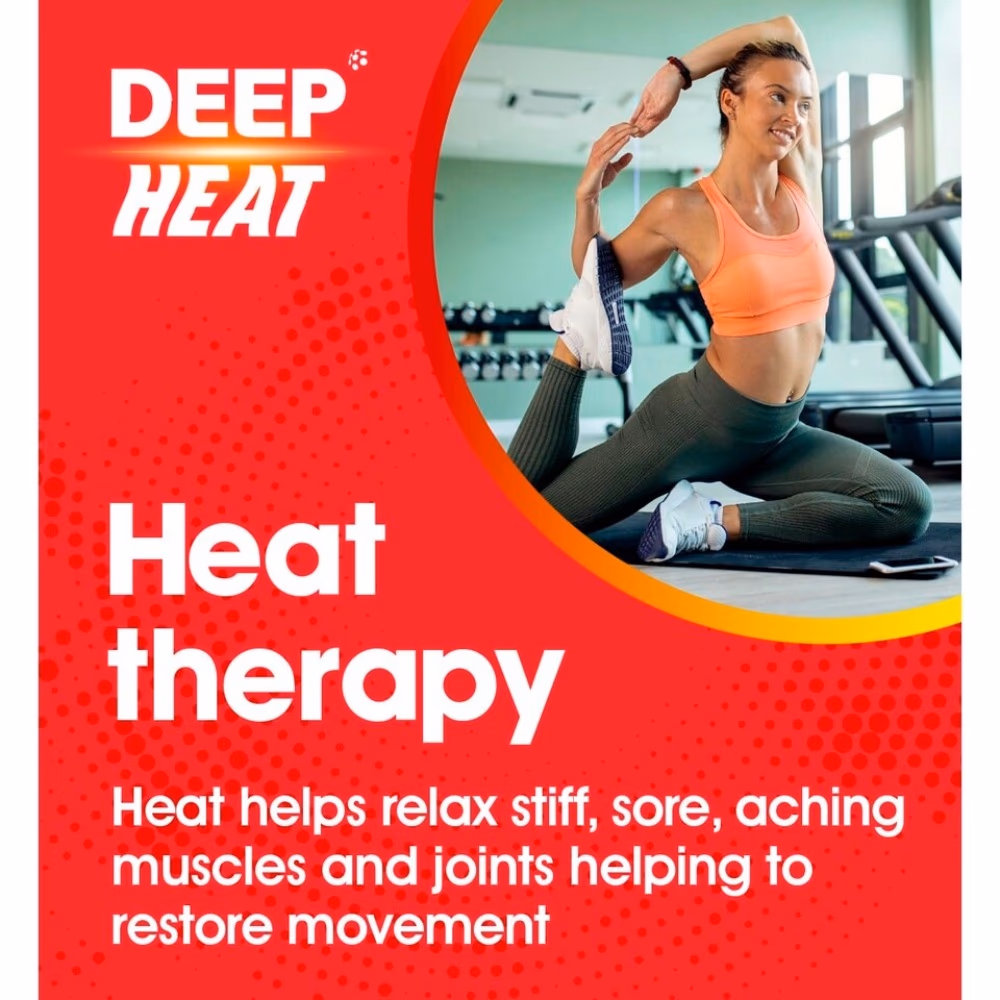 Deep Heat Patch - Pack of 4 3