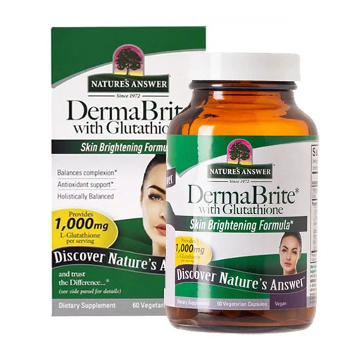 Natures Answer Dermabrite with Glutathione-60 Capsules 1