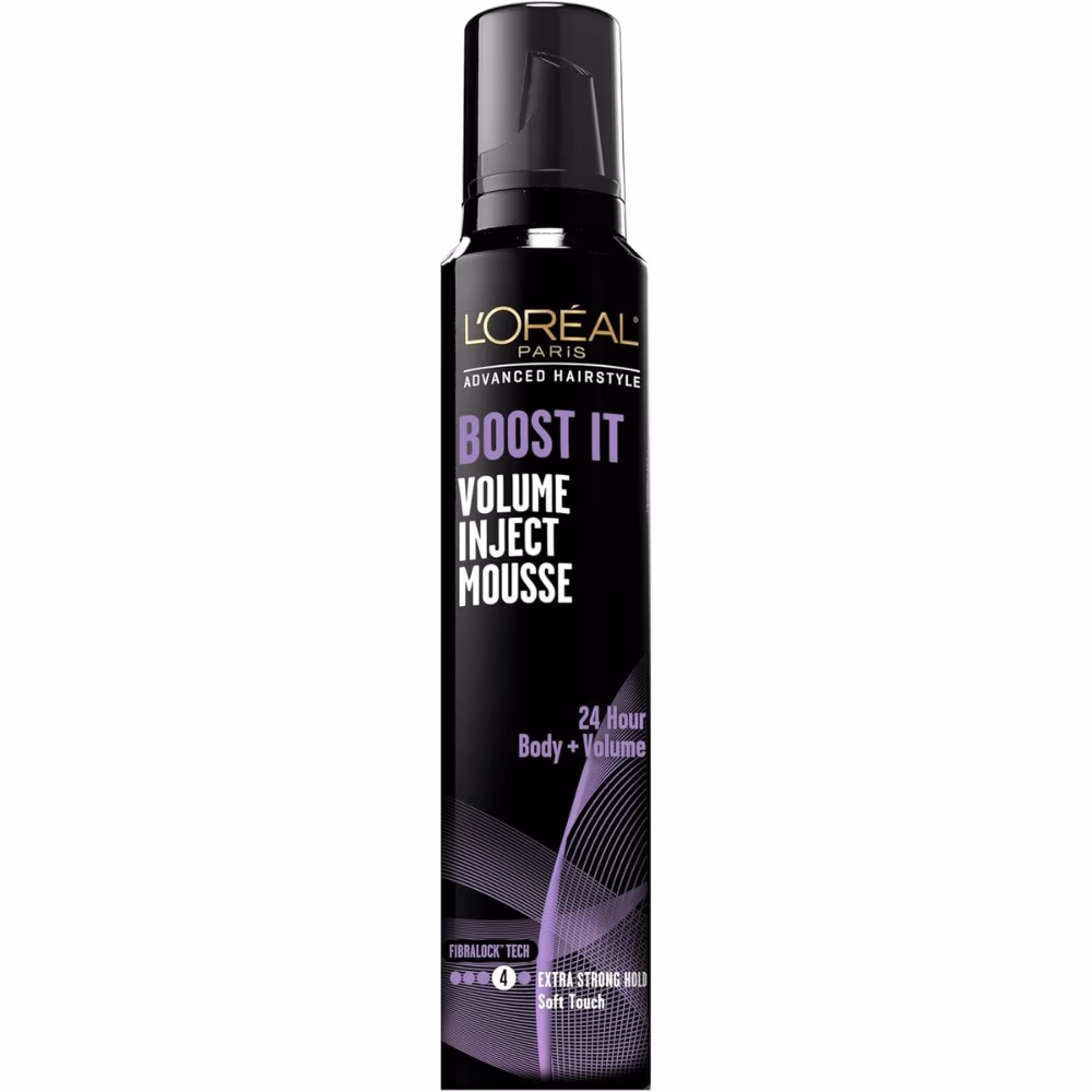 LOreal Boost It Volume Inject Mousse Extra Strong 235g