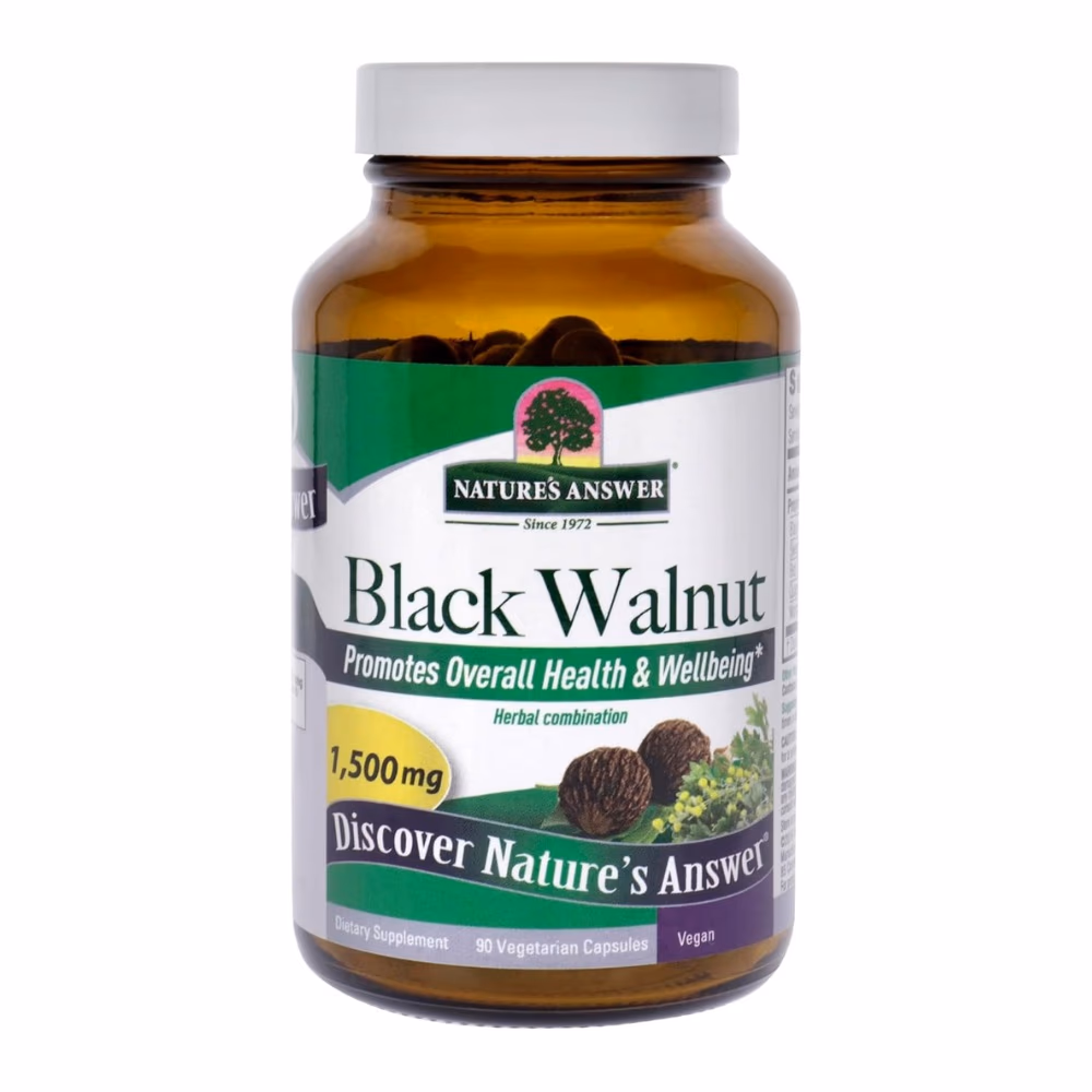 Natures Answer Black Walnut Complex 1500mg-90 Capsules 3