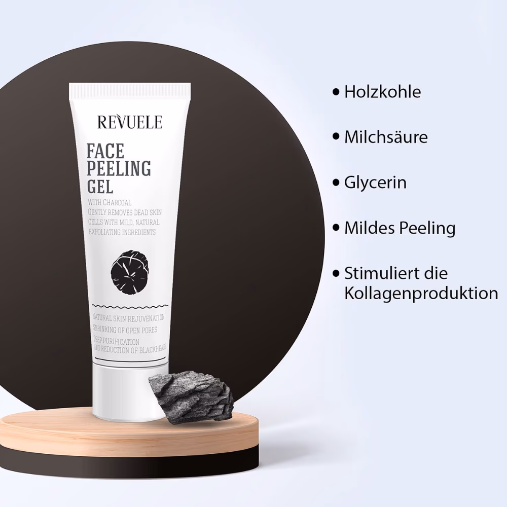 Revuele Face Peeling Gel with Charcoal 80ml 3