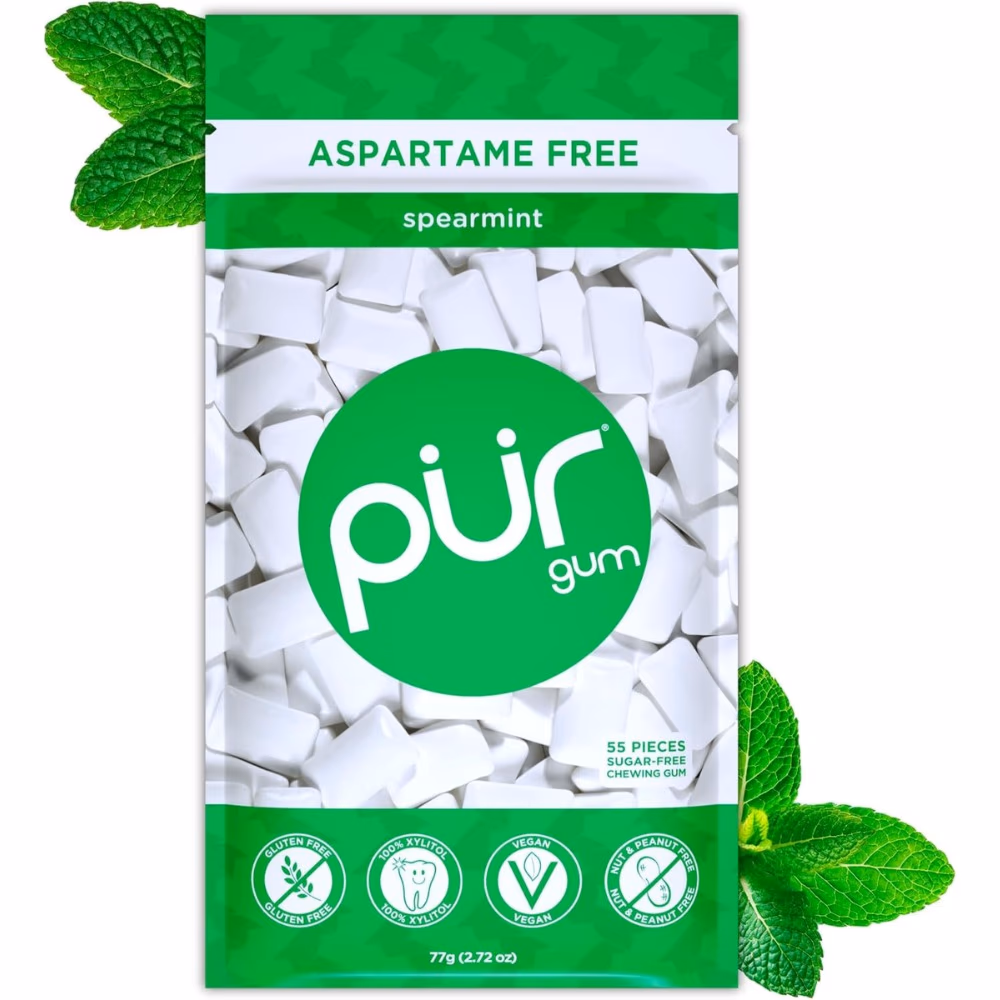 The PUR Company Gum Spearmint 55 Pieces 1