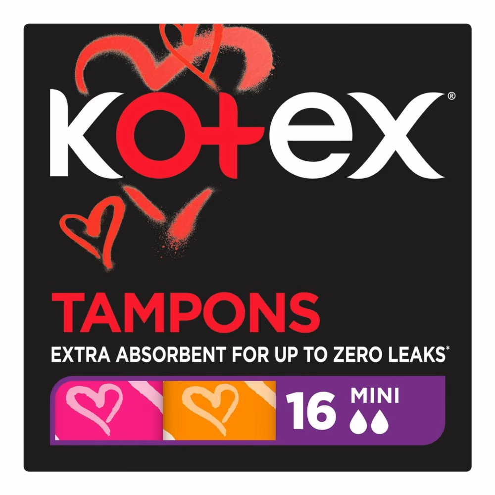KOTEX TAMPONS MINI 16S