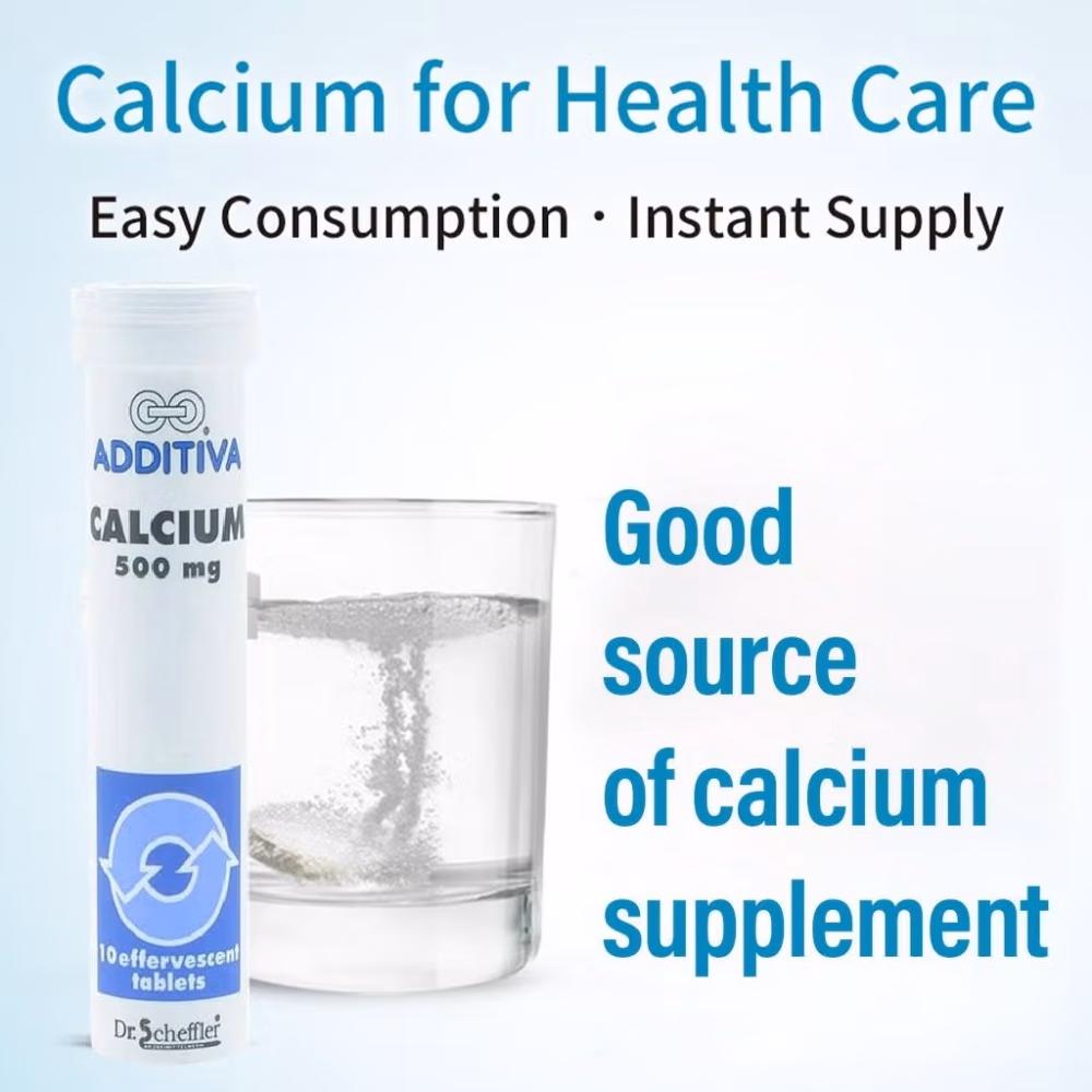 Addit Calcium 500mg Effervescent Tablets (10S)  5