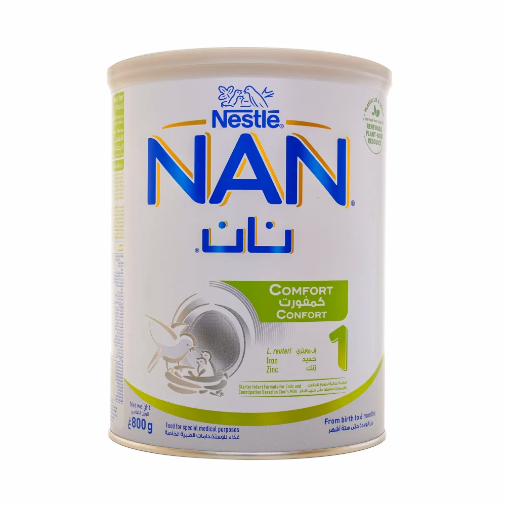 Nestle Nan Comfort stage 1 milk formula -800Gm