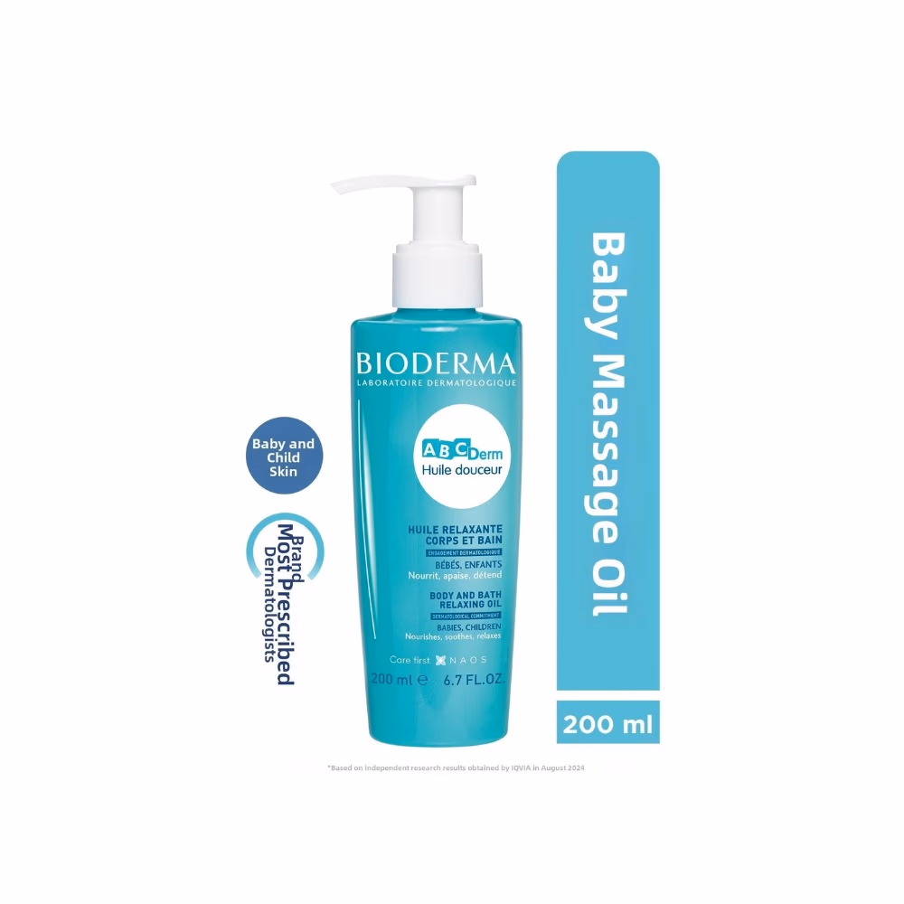 Bioderma ABCDerm Body And Bath Relaxing Oil 200 ml 3