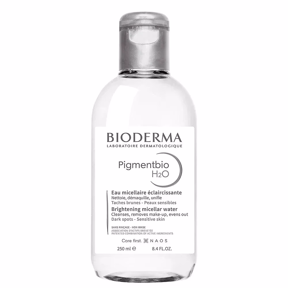 Bioderma Pigmentbio H2O Micellar Water 250ml – Brightening Cleanser for Dark Spots