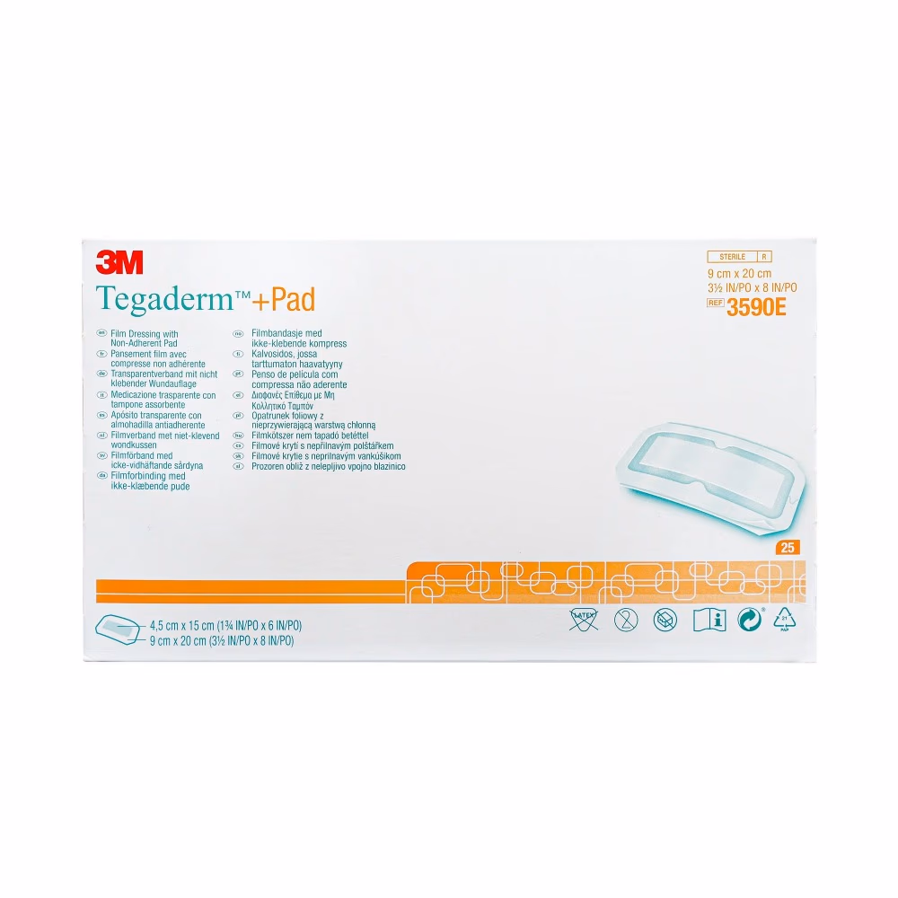 3M Tegaderm Pad 25s 3590 9x20cm