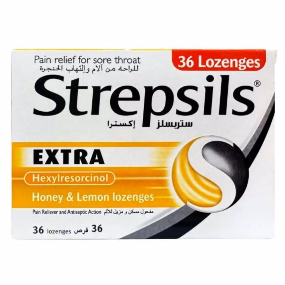 Strepsils Extra Honey Lemon 36s