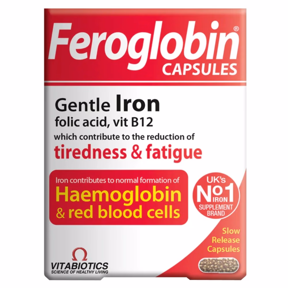 Vitabiotics Feroglobin 30 Capsules