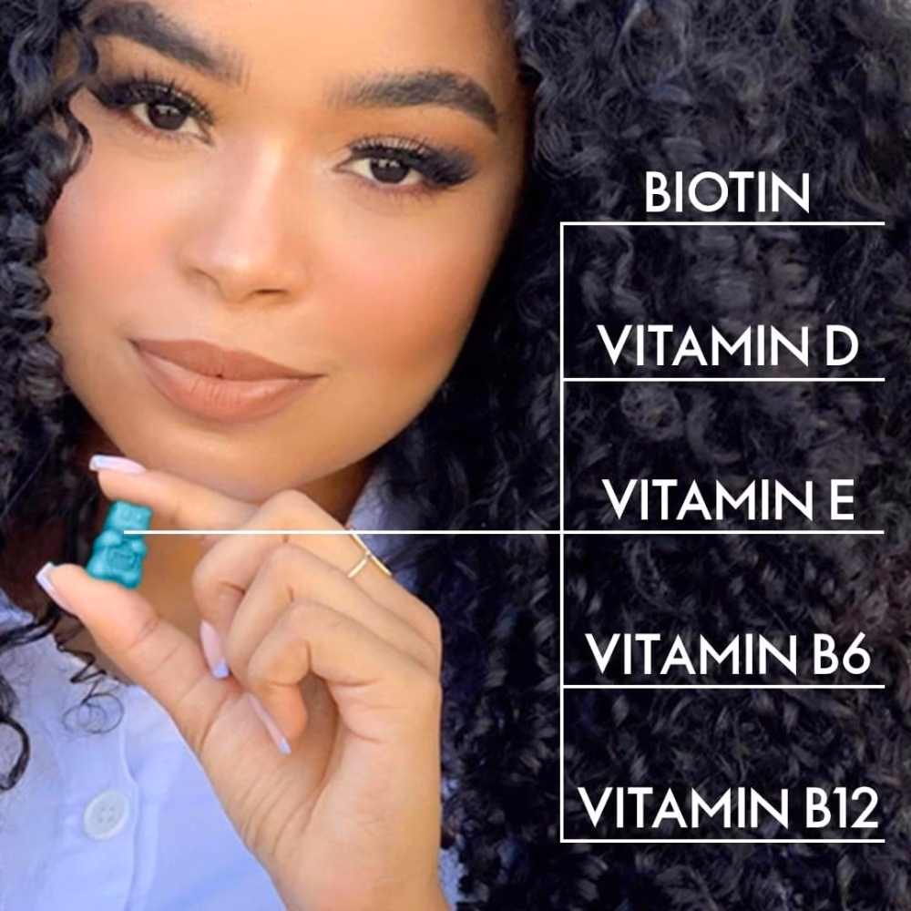 SugarBear Pro Hair Vitamins 62 Gummies 3