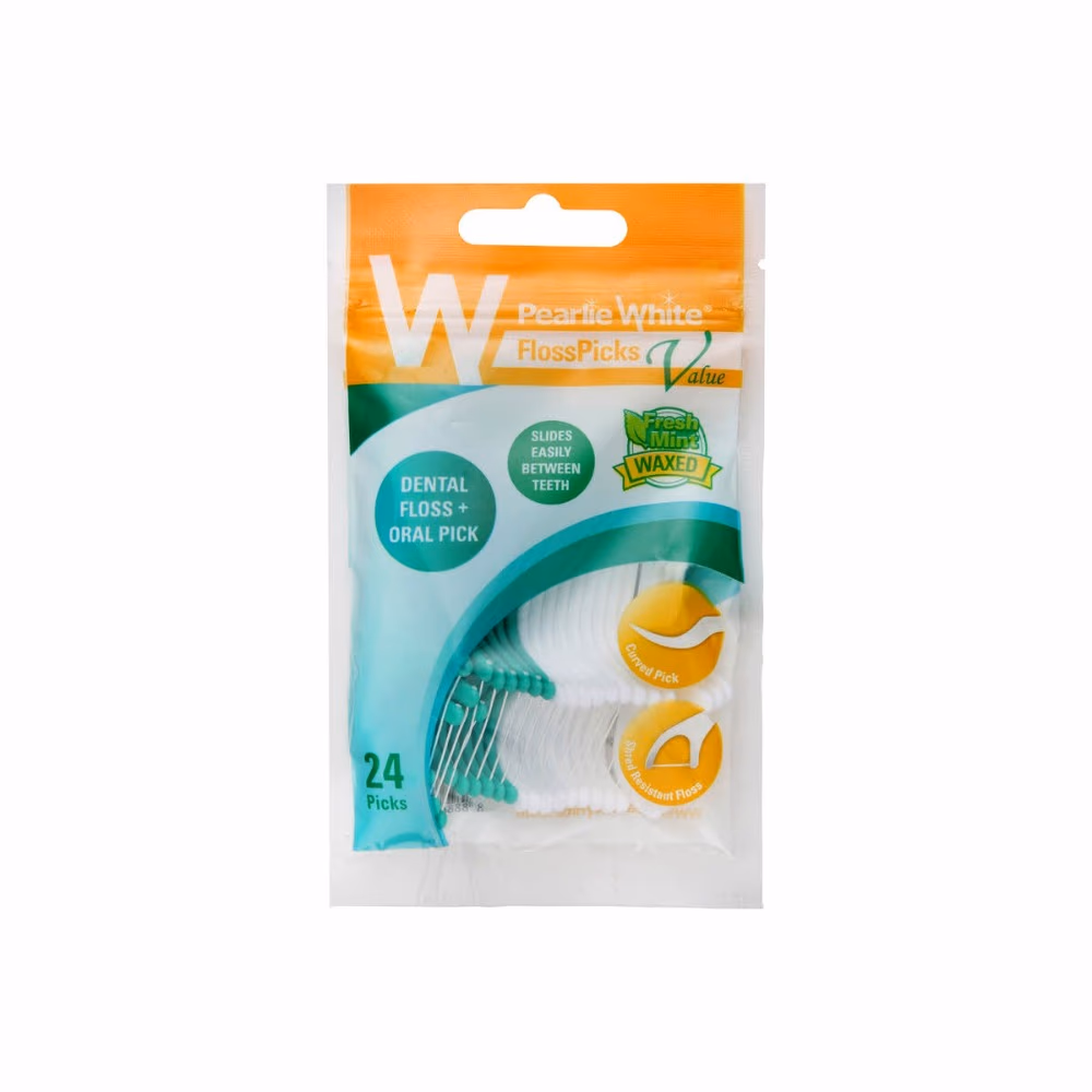 Pearlie White Floss Picks 24s 1