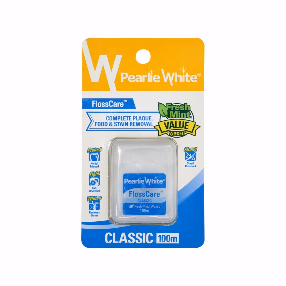 Pearlie White Flosscare 100m