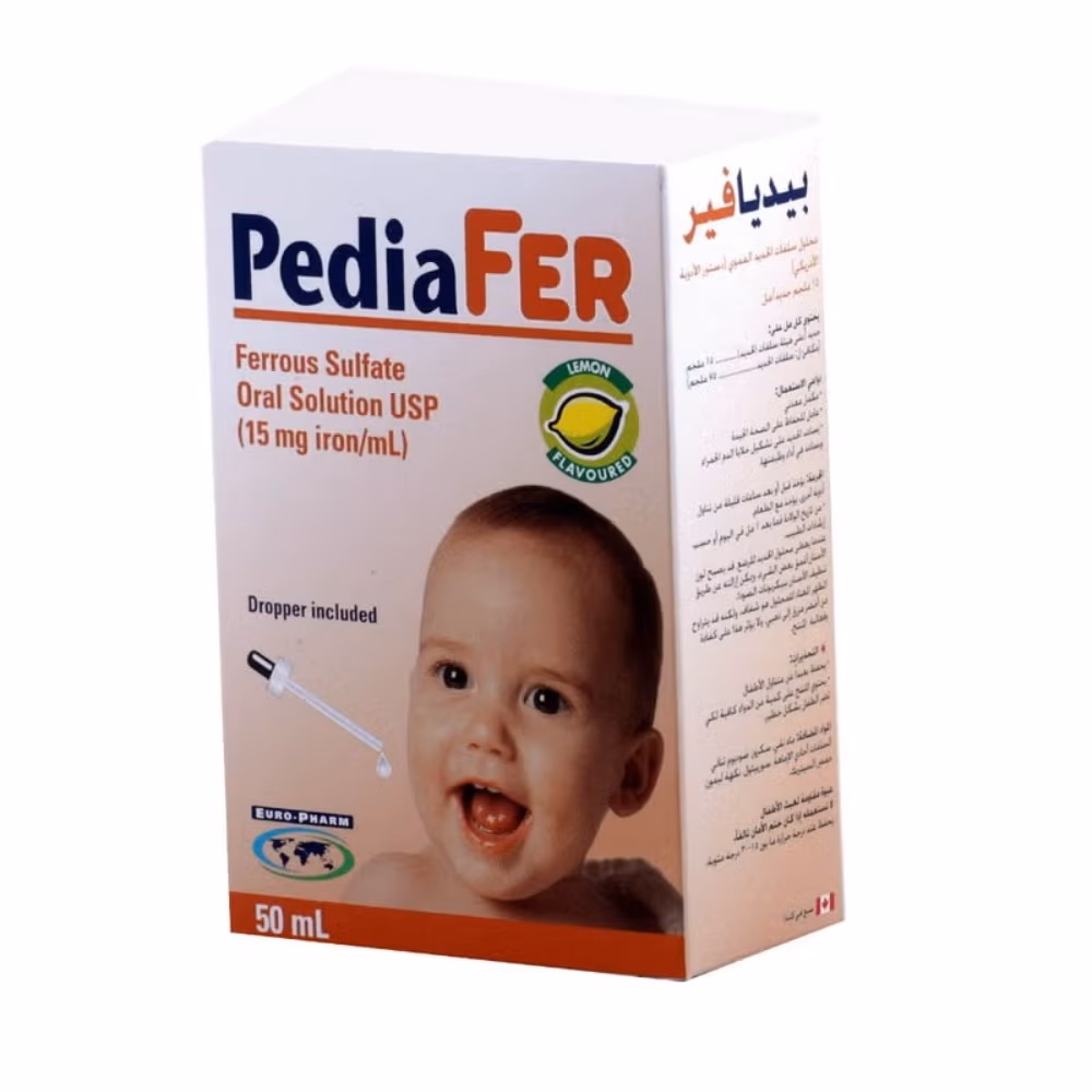 Pediafer 15mg/1ml Oral Solution 50ml